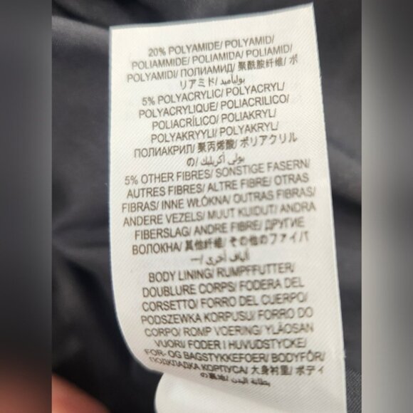 Boden Charcoal Gray Wool Blend‎ Jacket Womens Size 6 NWT - Picture 6 of 7